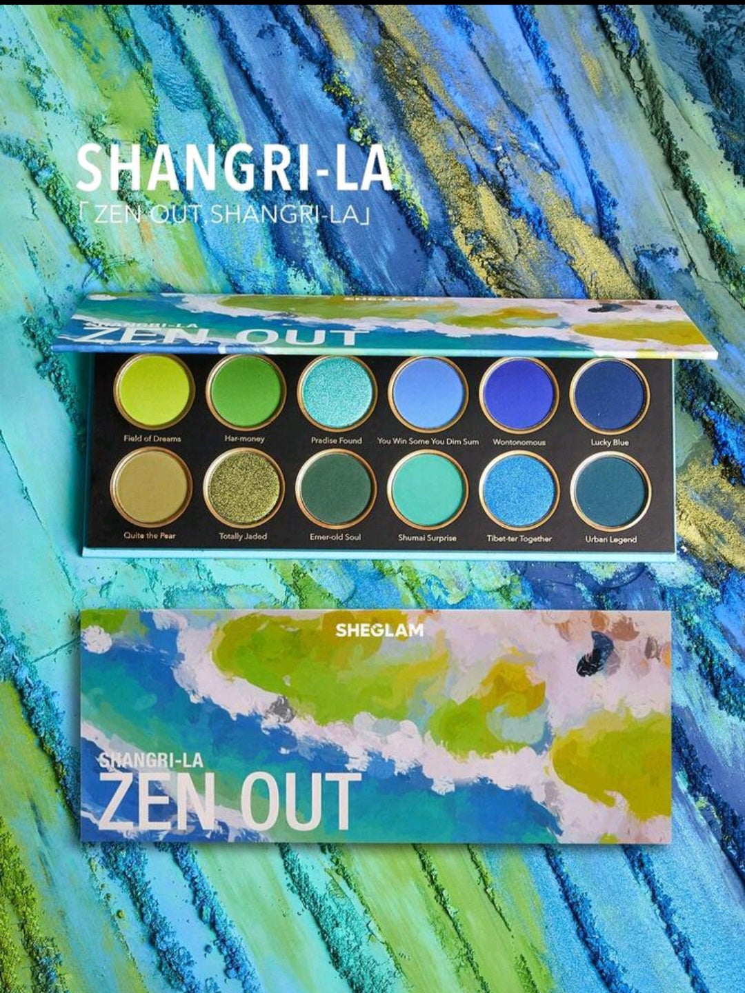 Sheglam 12 Pan Eyeshadow Palette