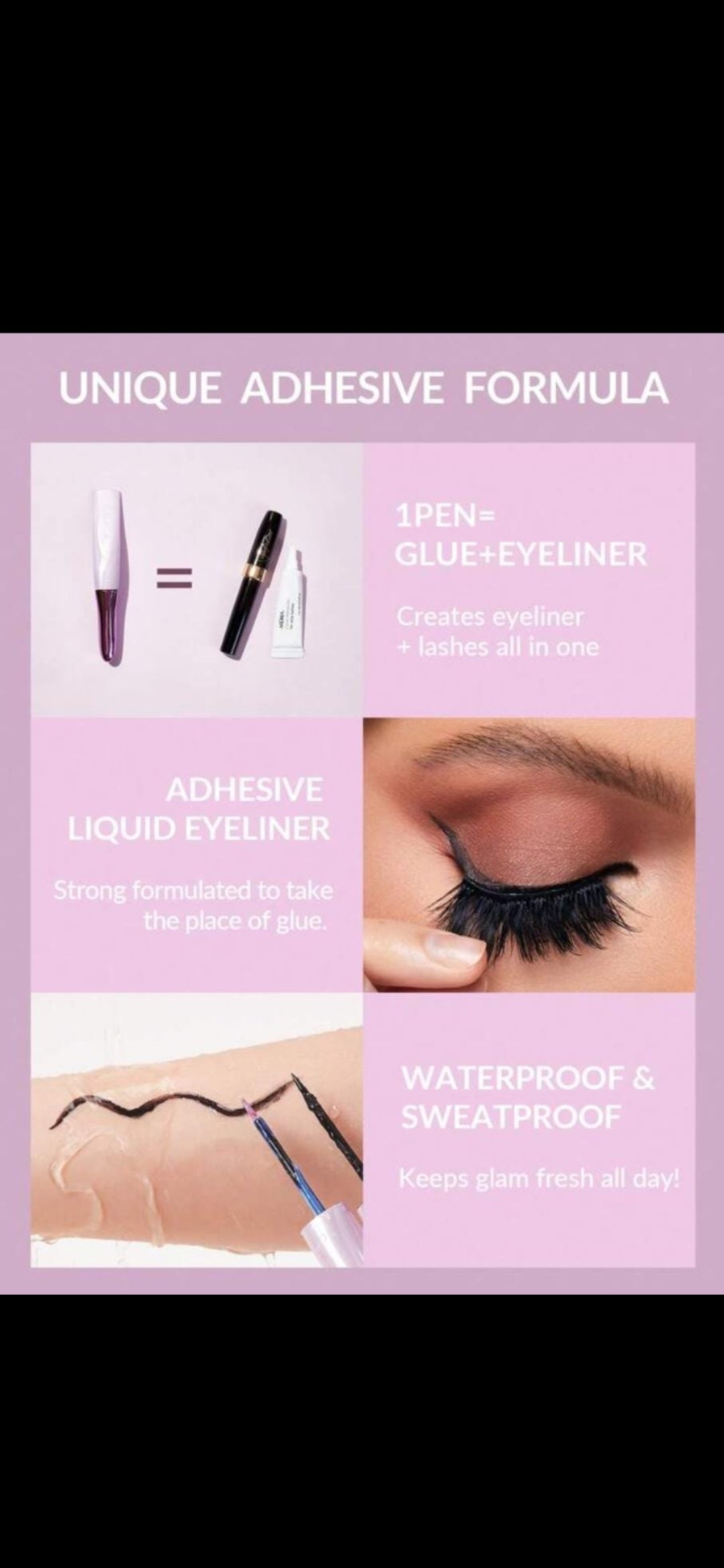 Sheglam Eyelash Glue eyeliner