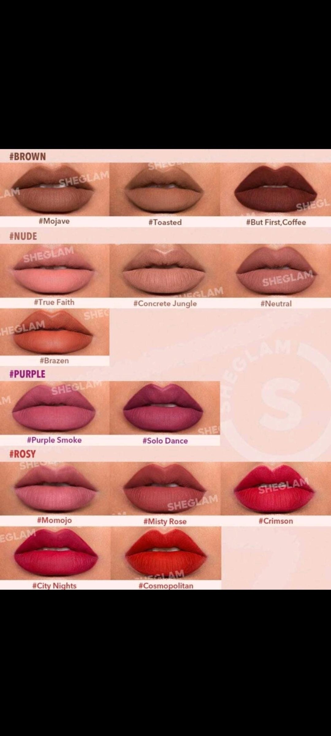 Sheglam lip liner