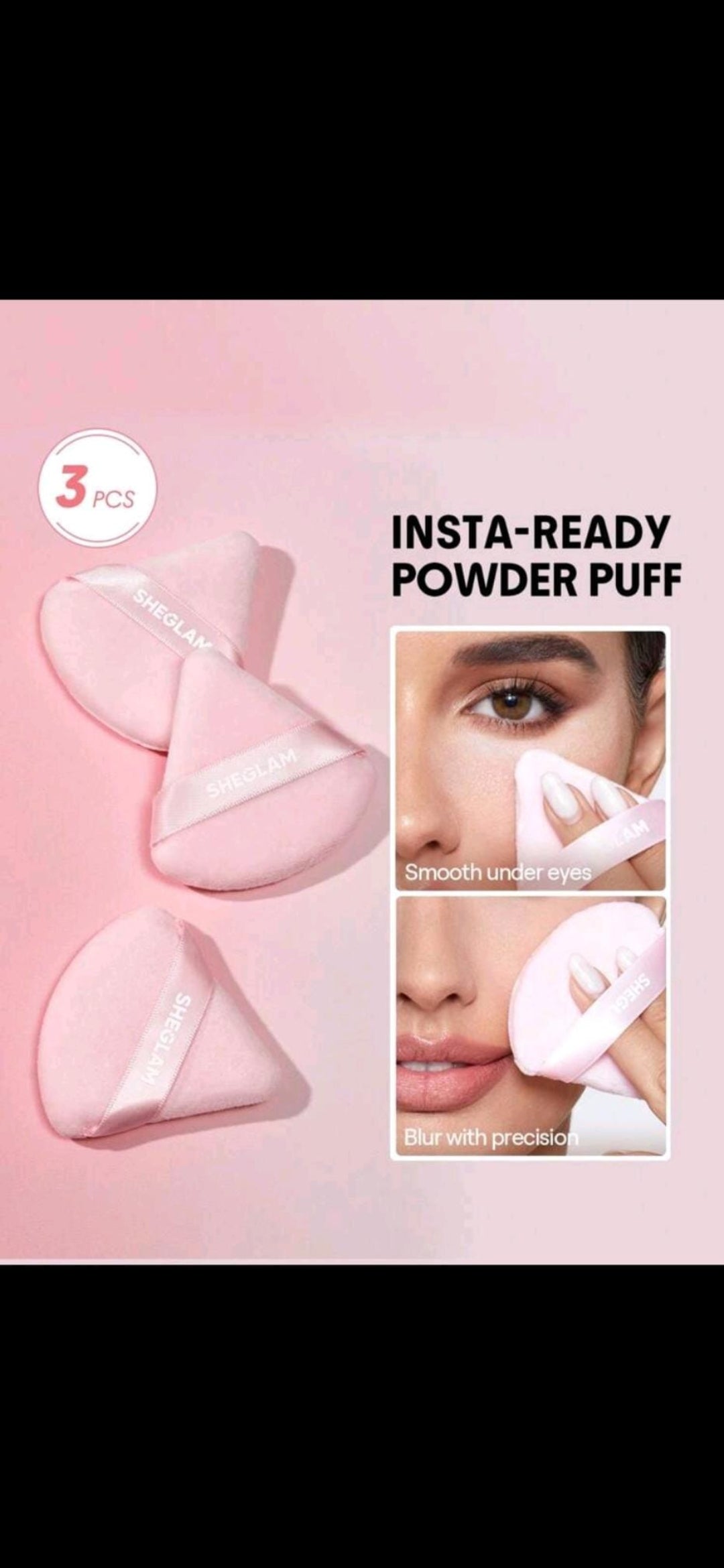 Sheglam Triangular Powder Puff