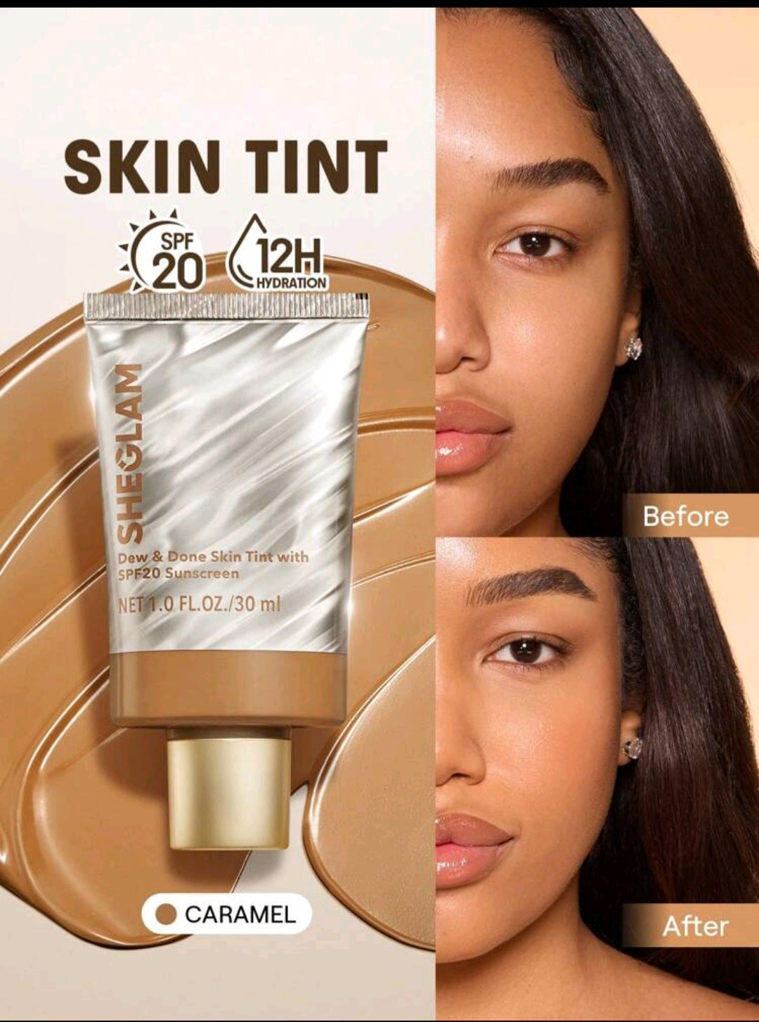 Shegalm Dew & Done Skin Tint with SPF 20