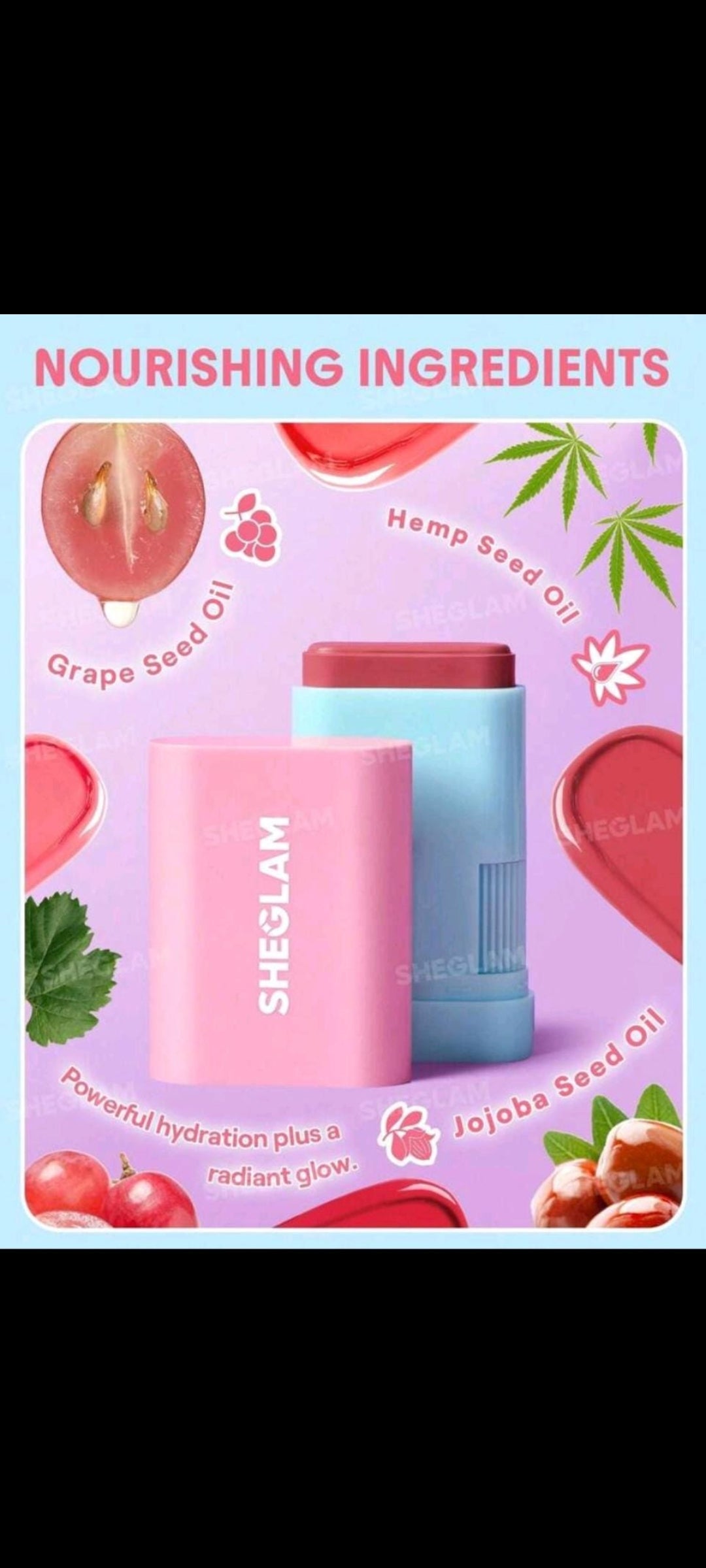 Sheglam glass glow blush stick