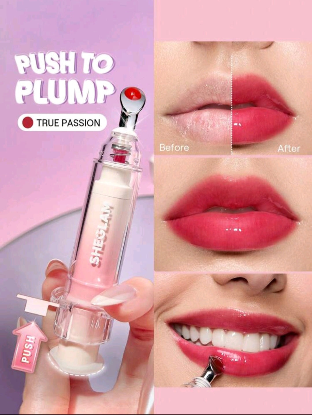 Sheglam Booster Shine Plumping Lip Gloss