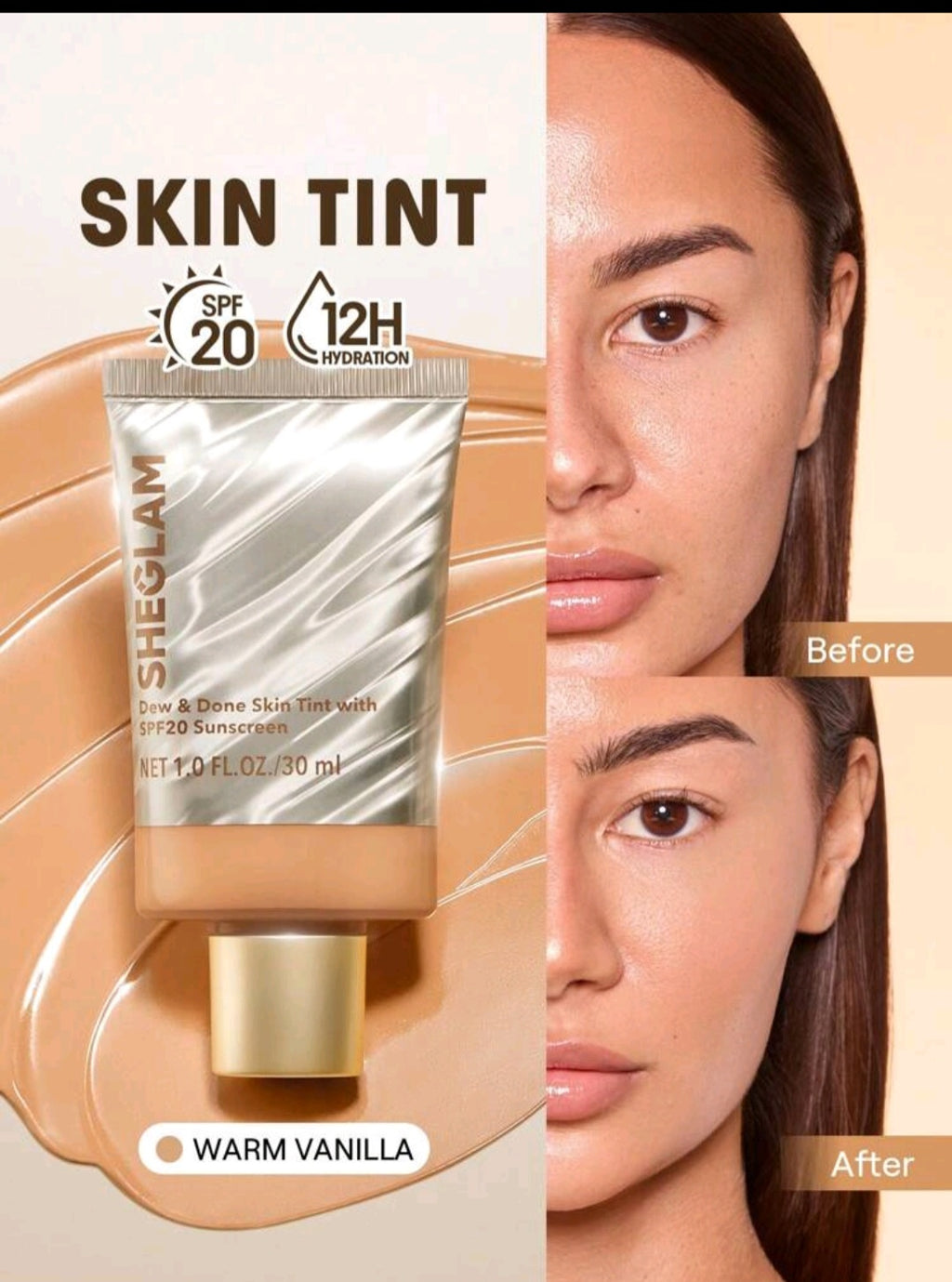 Shegalm Dew & Done Skin Tint with SPF 20