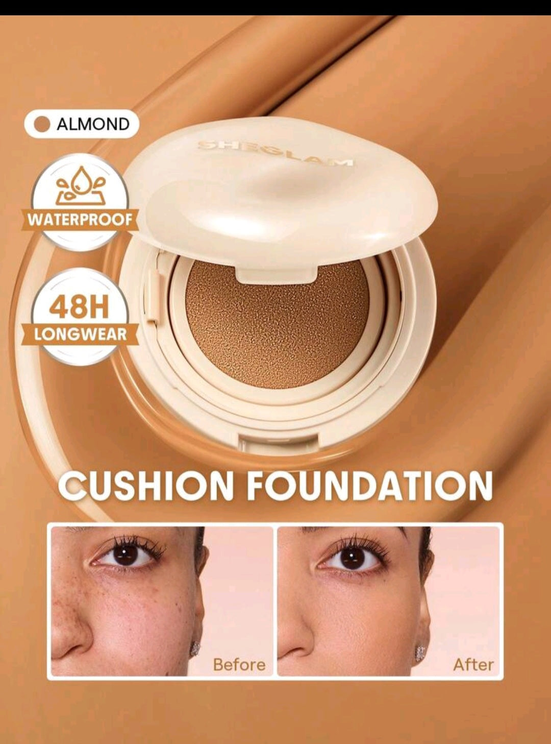 Sheglam Lock & Go Long Lasting Cushion Foundation