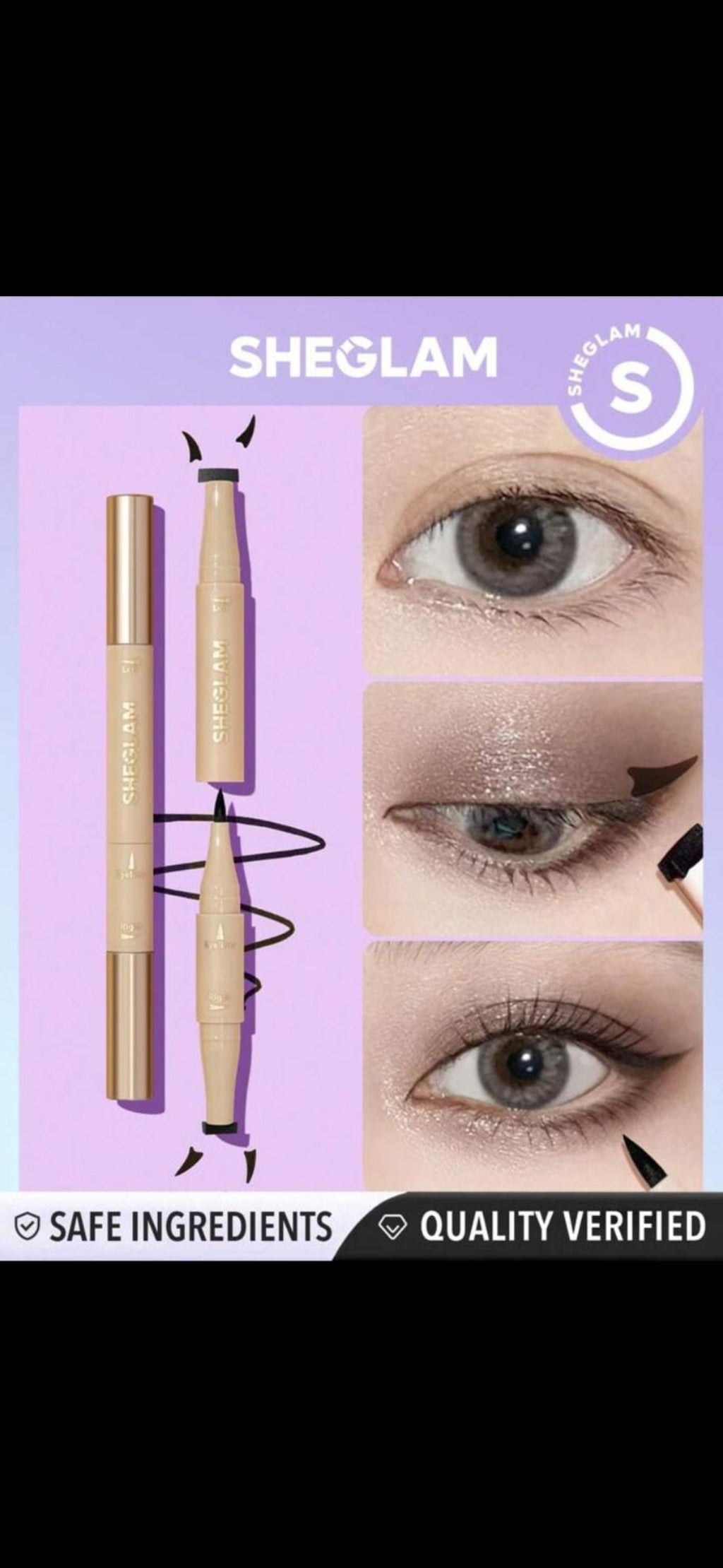 Sheglam Get Foxy wing liner