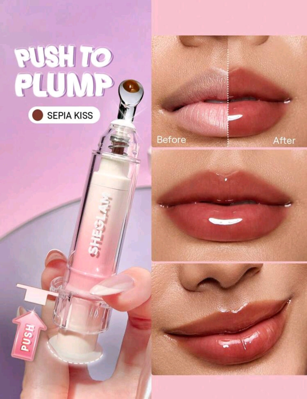 Sheglam Booster Shine Plumping Lip Gloss