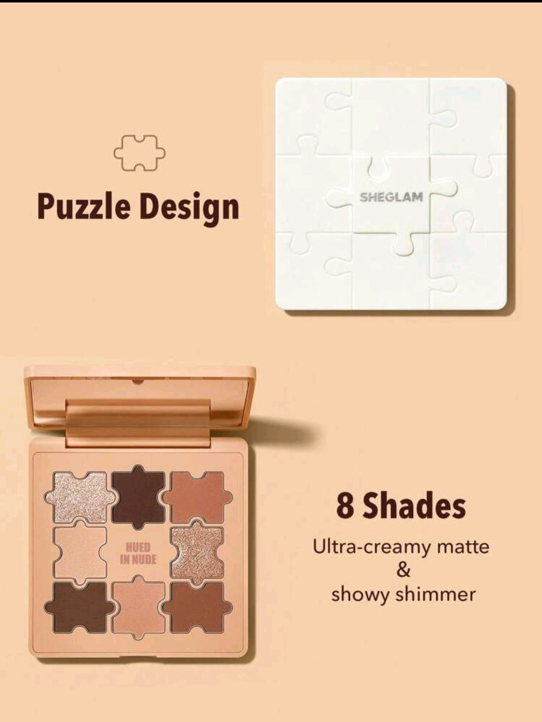 Sheglam Love N Taupe 8 Pan Eyeshadow Palette
