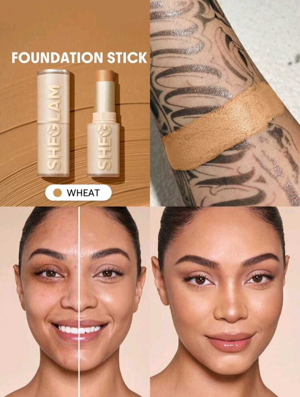 Sheglam Magnetic High Coverage Stick Foundation