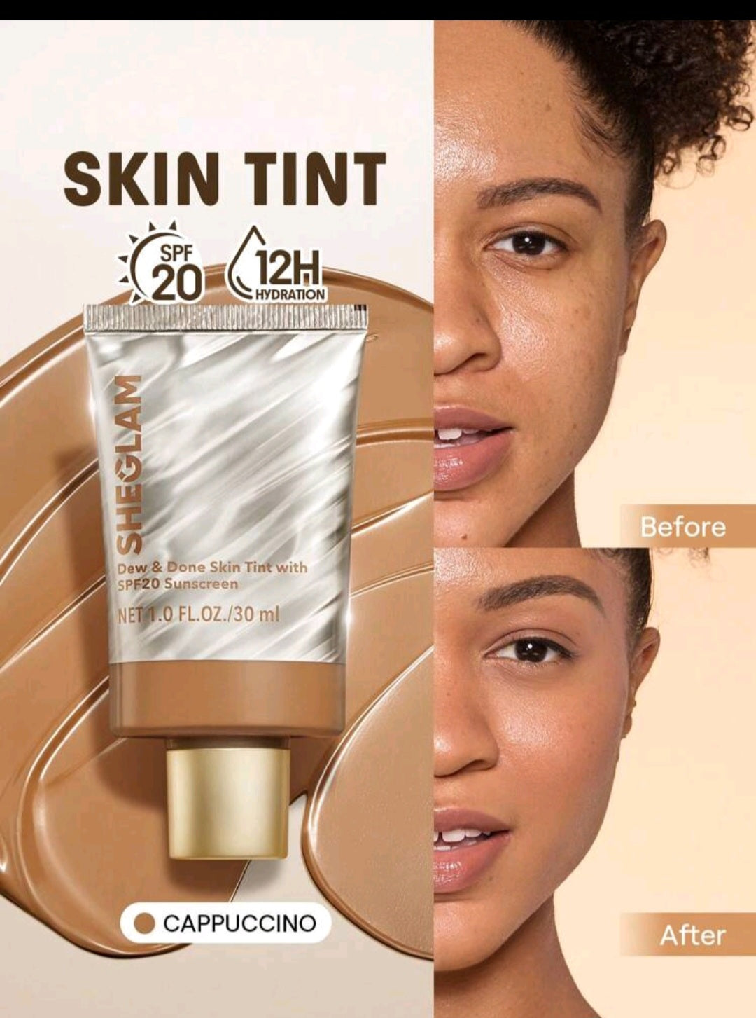 Shegalm Dew & Done Skin Tint with SPF 20