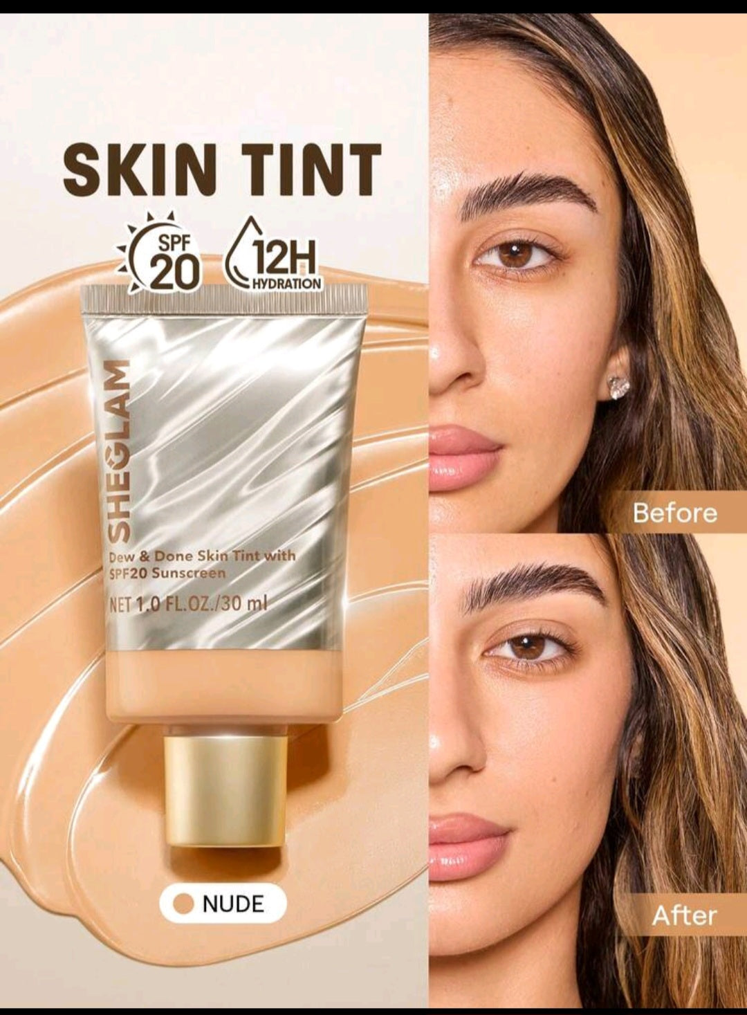 Shegalm Dew & Done Skin Tint with SPF 20