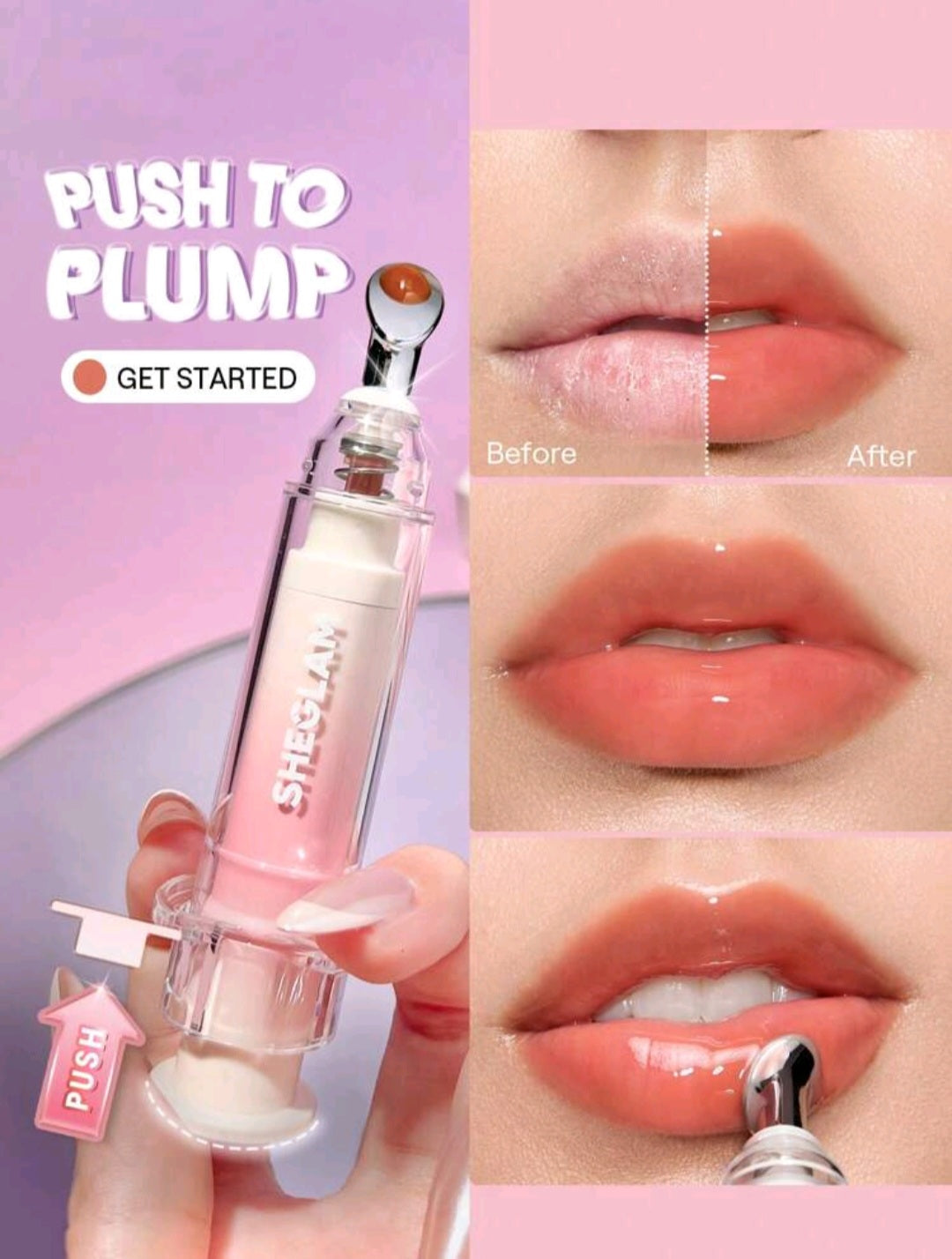 Sheglam Booster Shine Plumping Lip Gloss