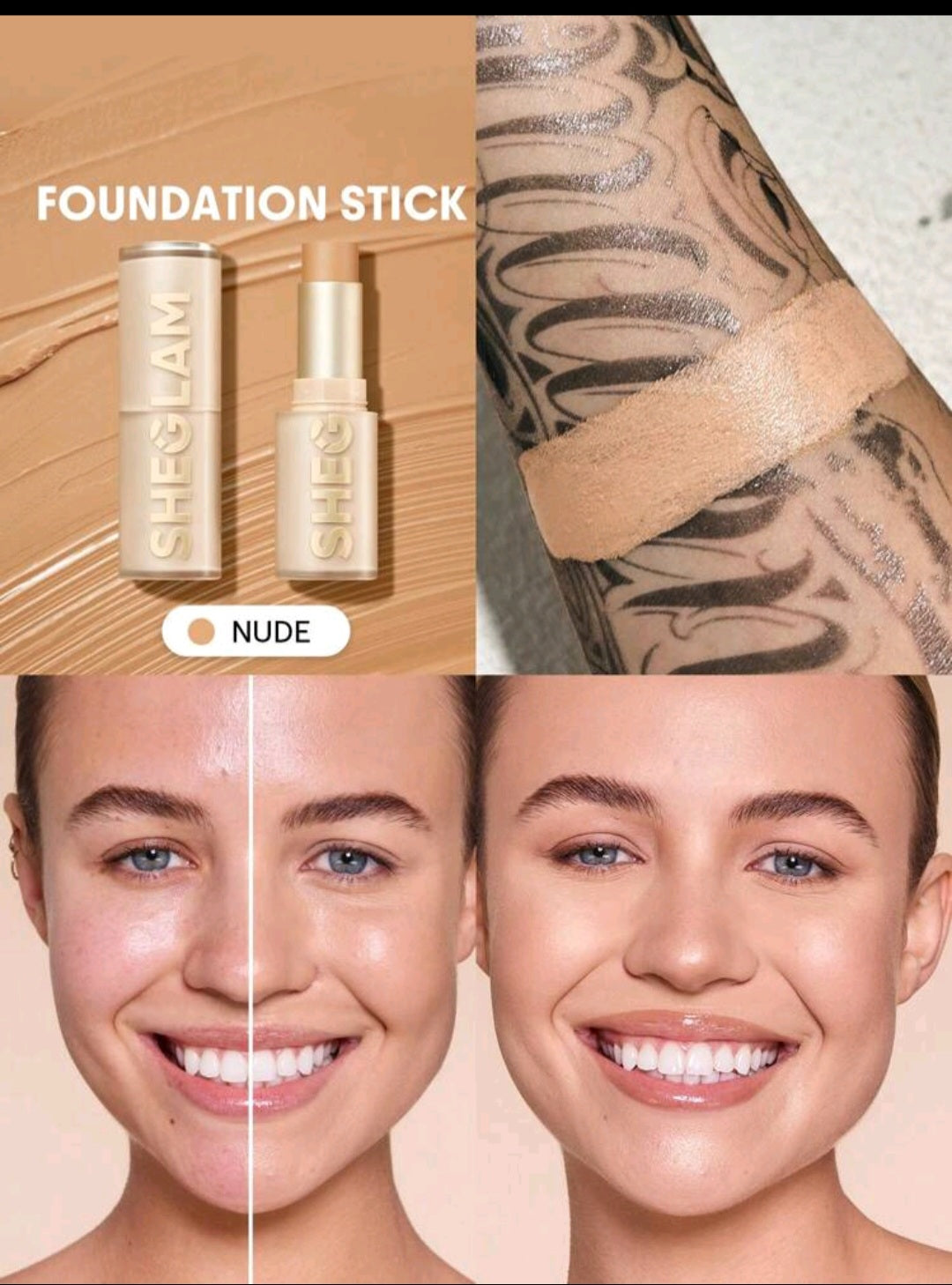 Sheglam Magnetic High Coverage Stick Foundation