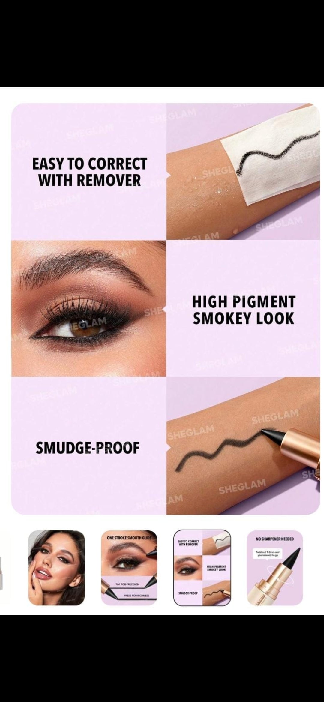 Sheglam Ez Matte Glide Eyeliner