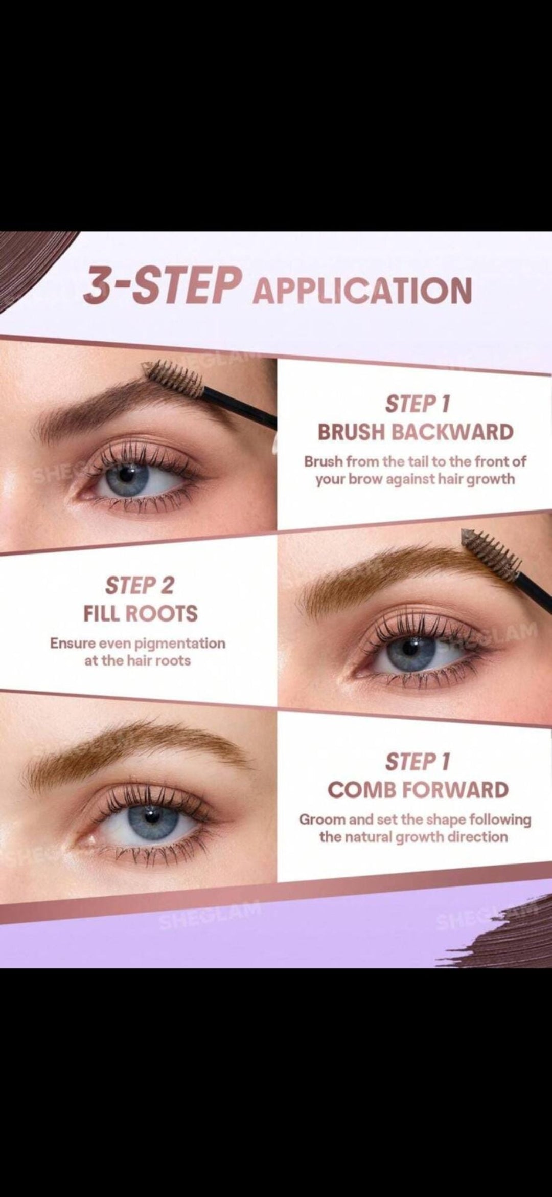Sheglam Airy Volumizing Brow Mousse