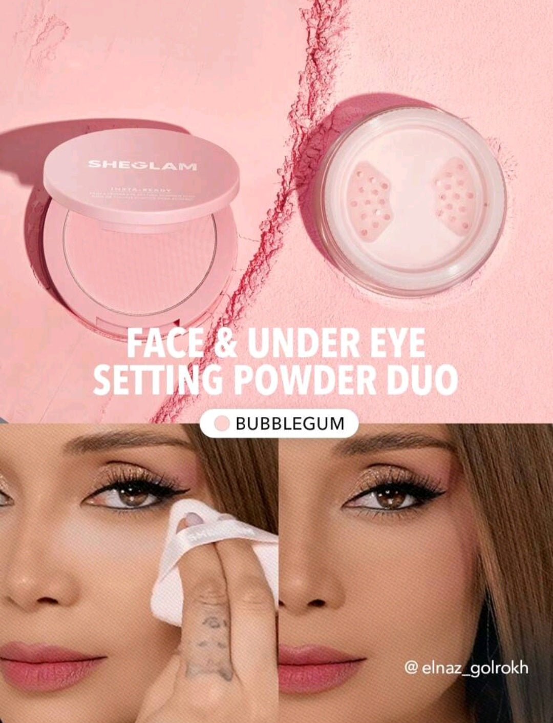 Sheglam Insta Ready Face & Under Eye Setting Powder Duo