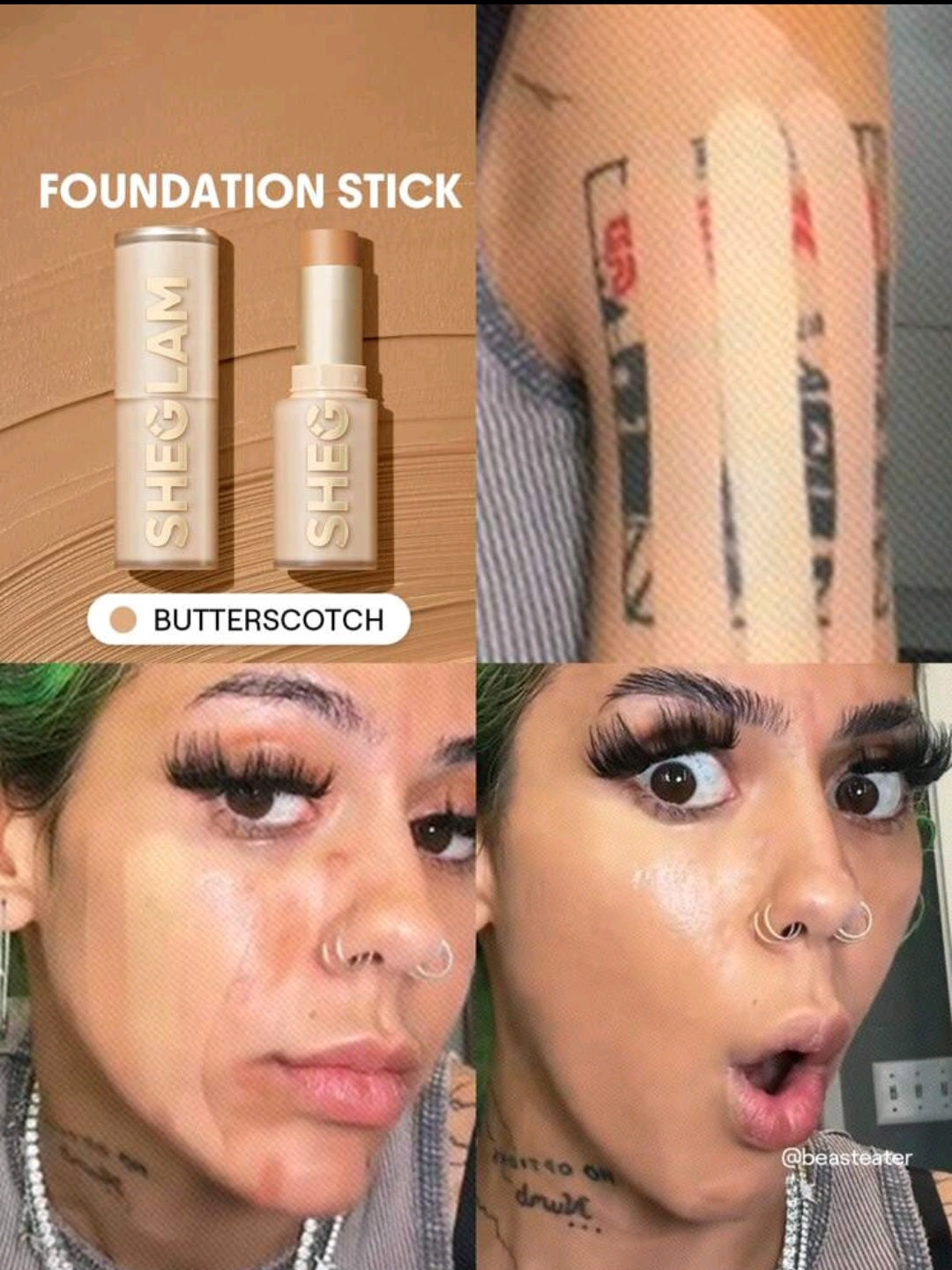 Sheglam Magnetic High Coverage Stick Foundation