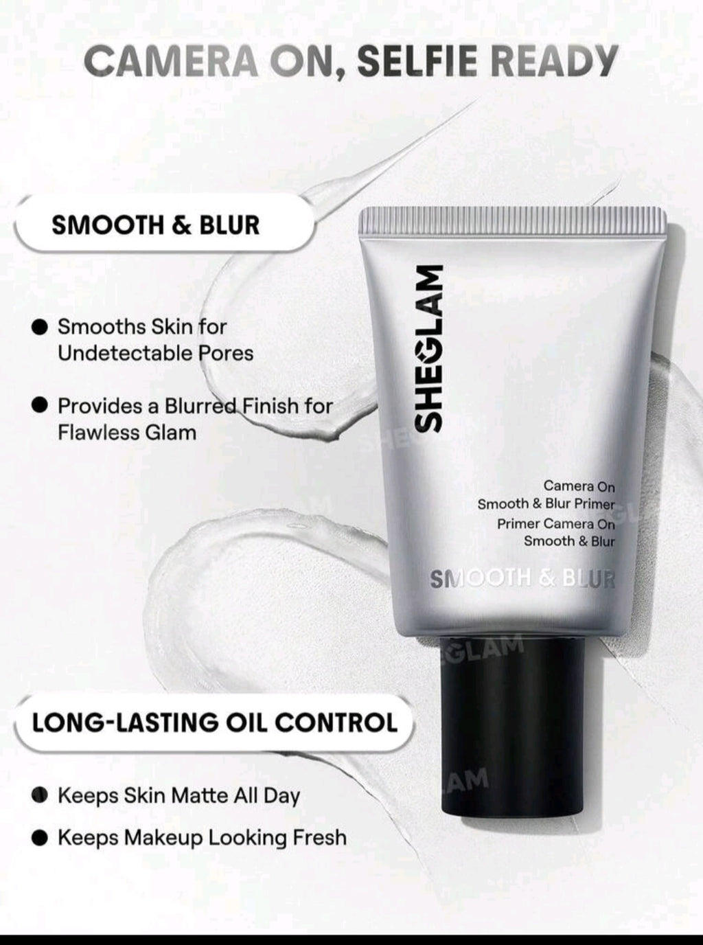 Sheglam Camera on Smooth & Blur Primer