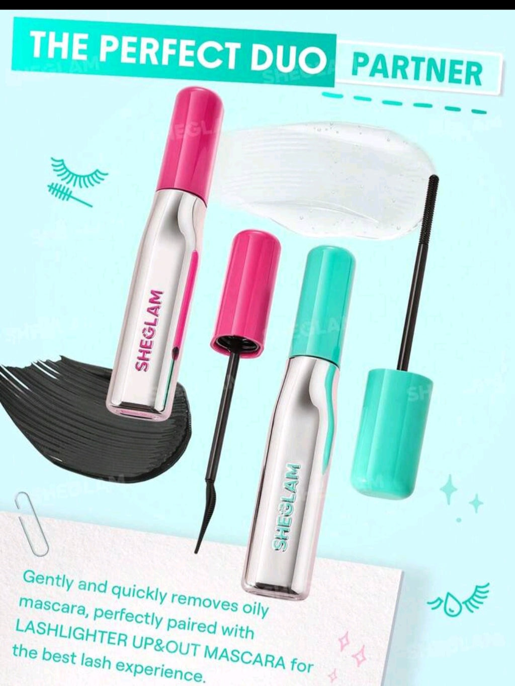 Sheglam Mark & Melt Lashlighter Mascara Duo