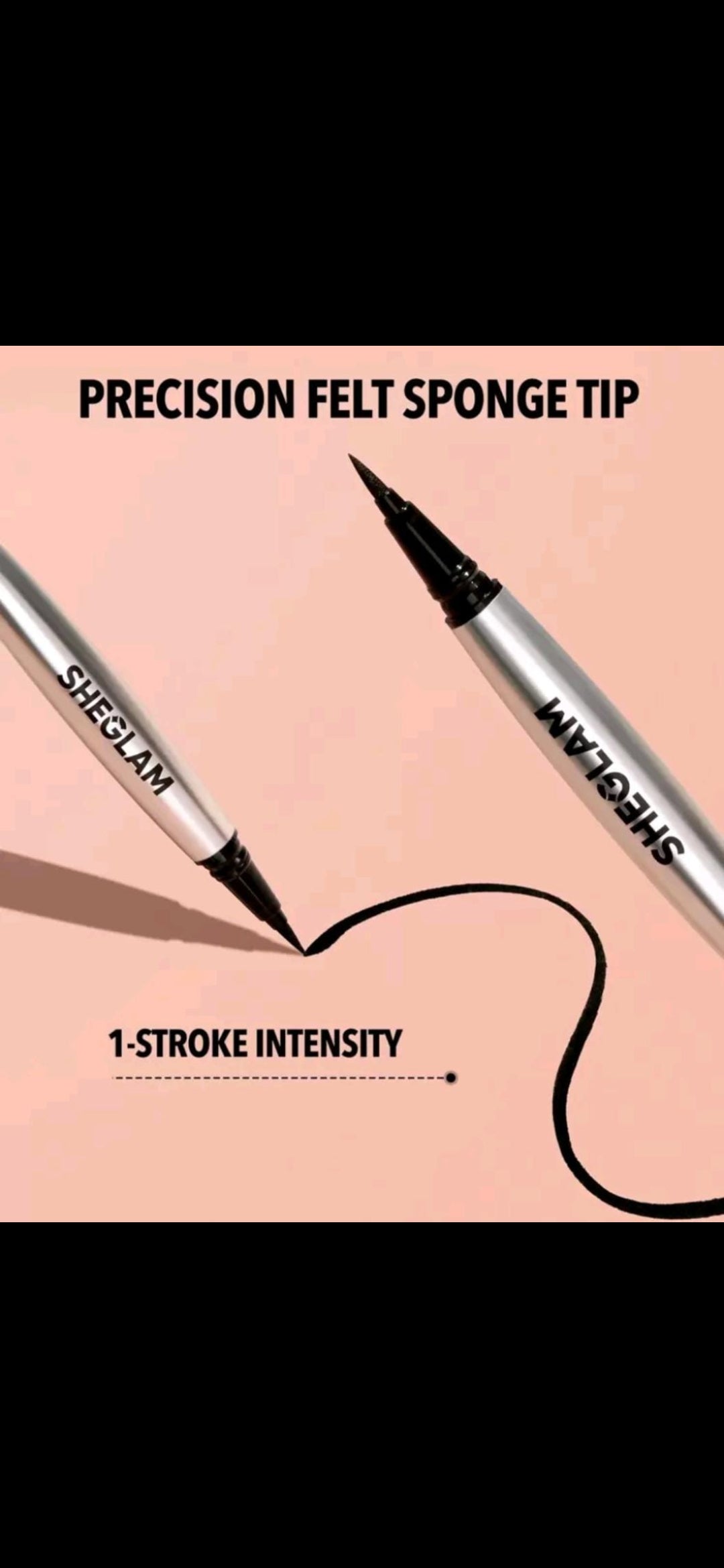 Sheglam Uninterrupted waterproof liquid Eyeliner