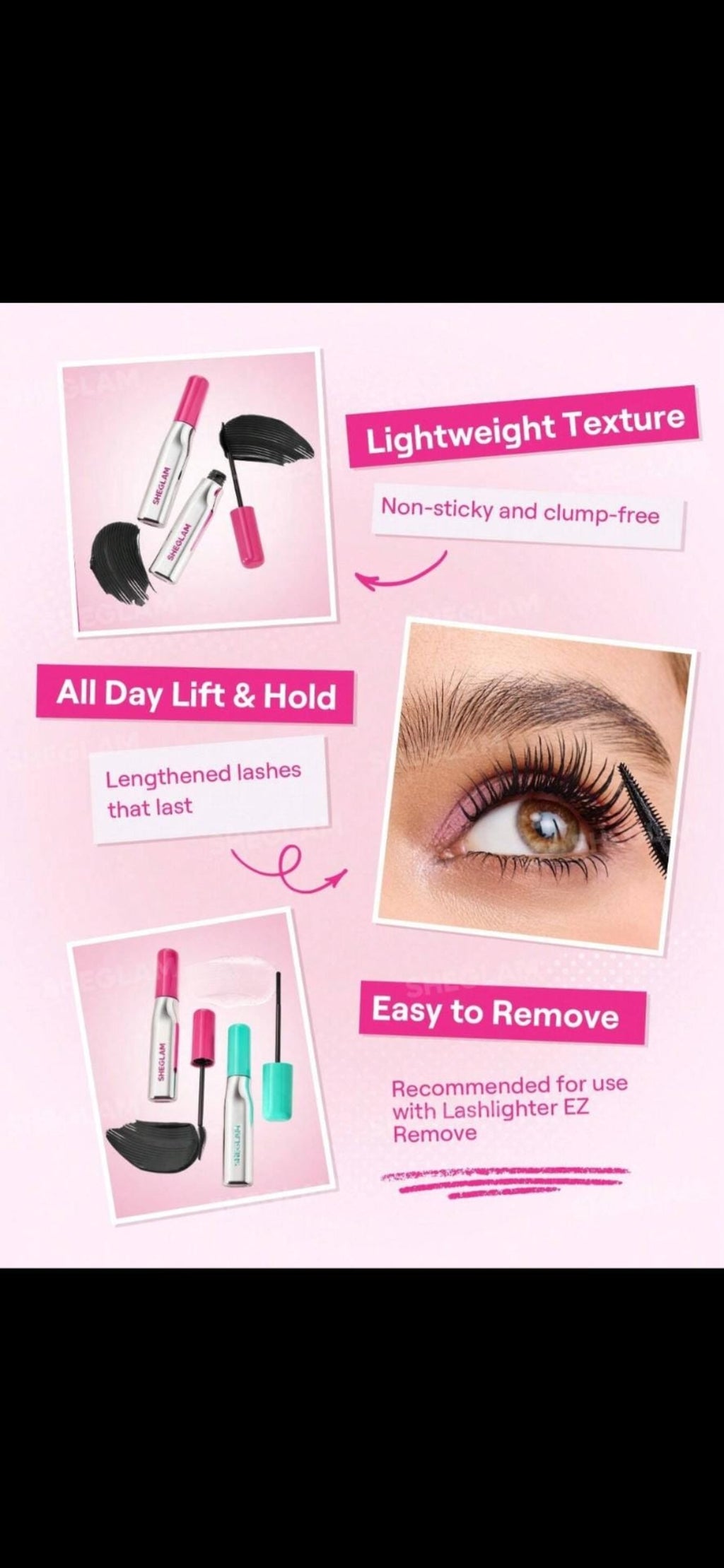 Sheglam Lashlighter Up and Out Mascara