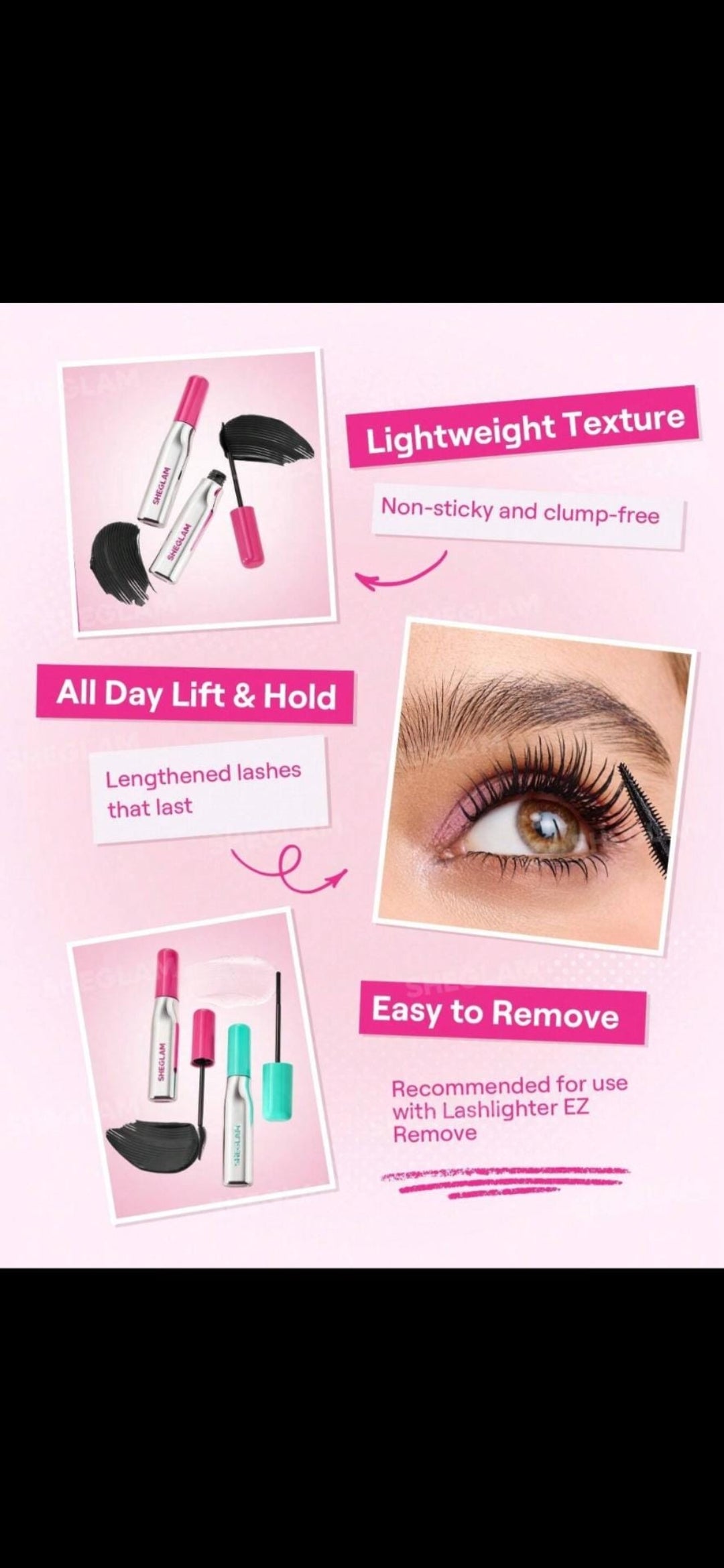 Sheglam Lashlighter Up and Out Mascara