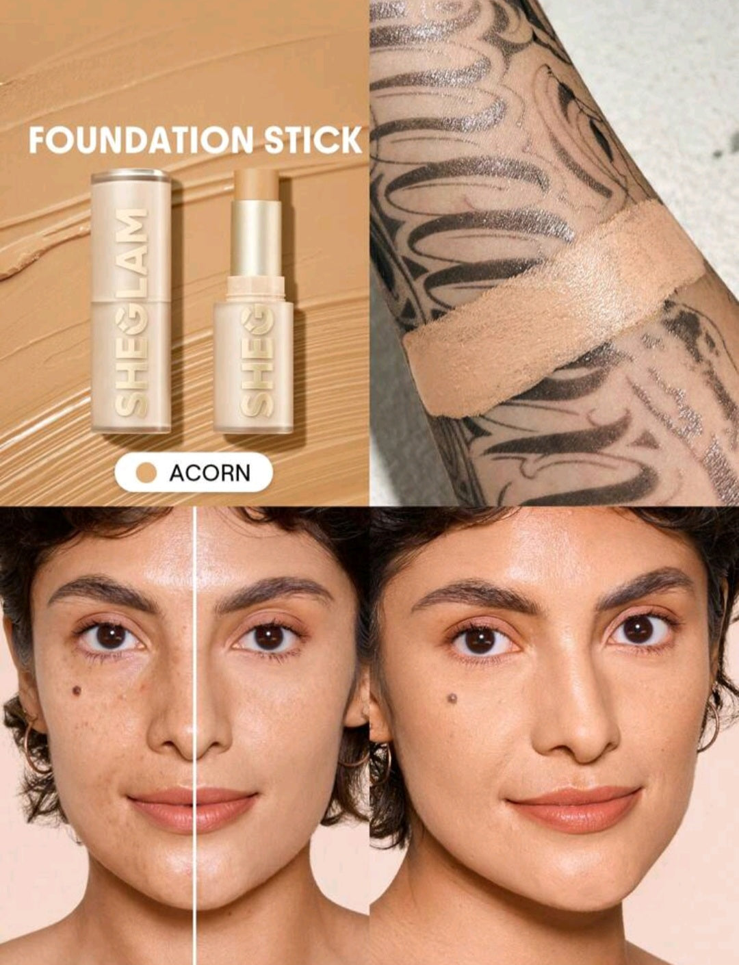 Sheglam Magnetic High Coverage Stick Foundation