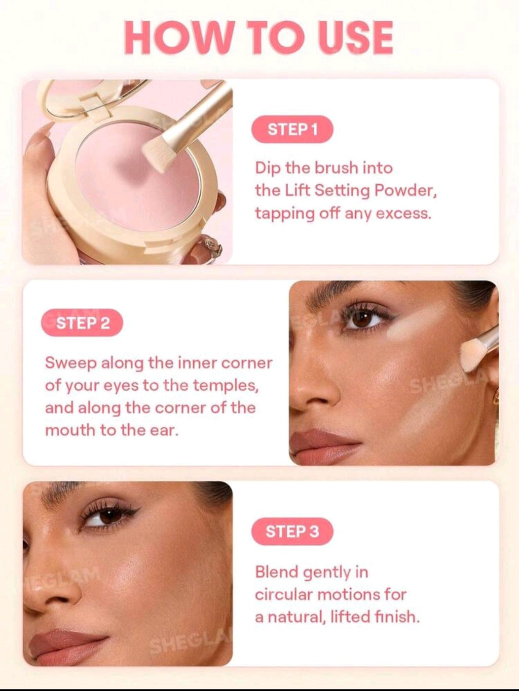 Sheglam Sharp Moves Triangle Brush