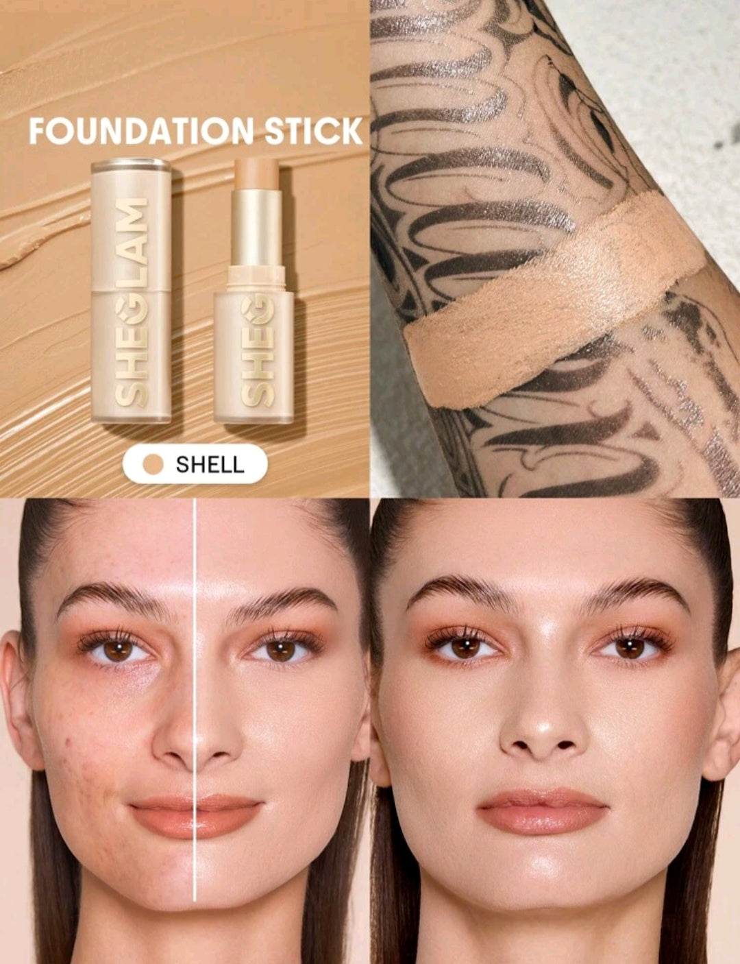 Sheglam Magnetic High Coverage Stick Foundation