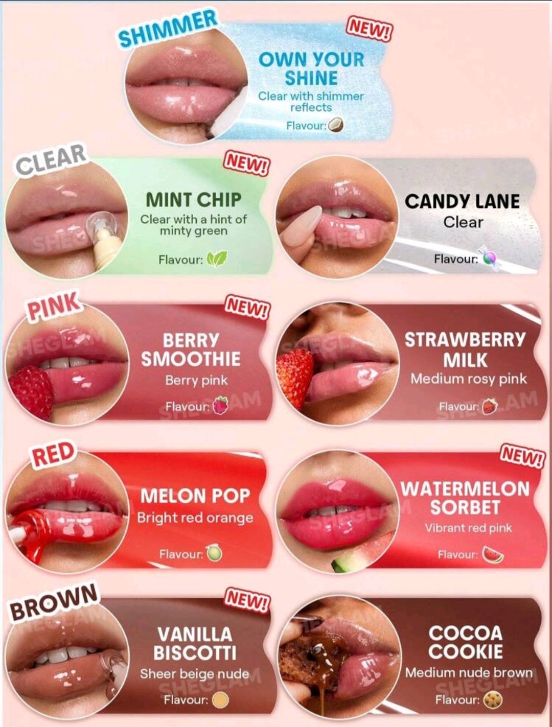 Sheglam Crystal Glaze Lip Care