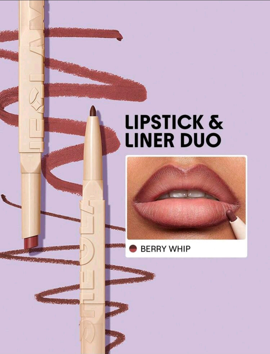 Sheglam Lipstick and Liner Duo