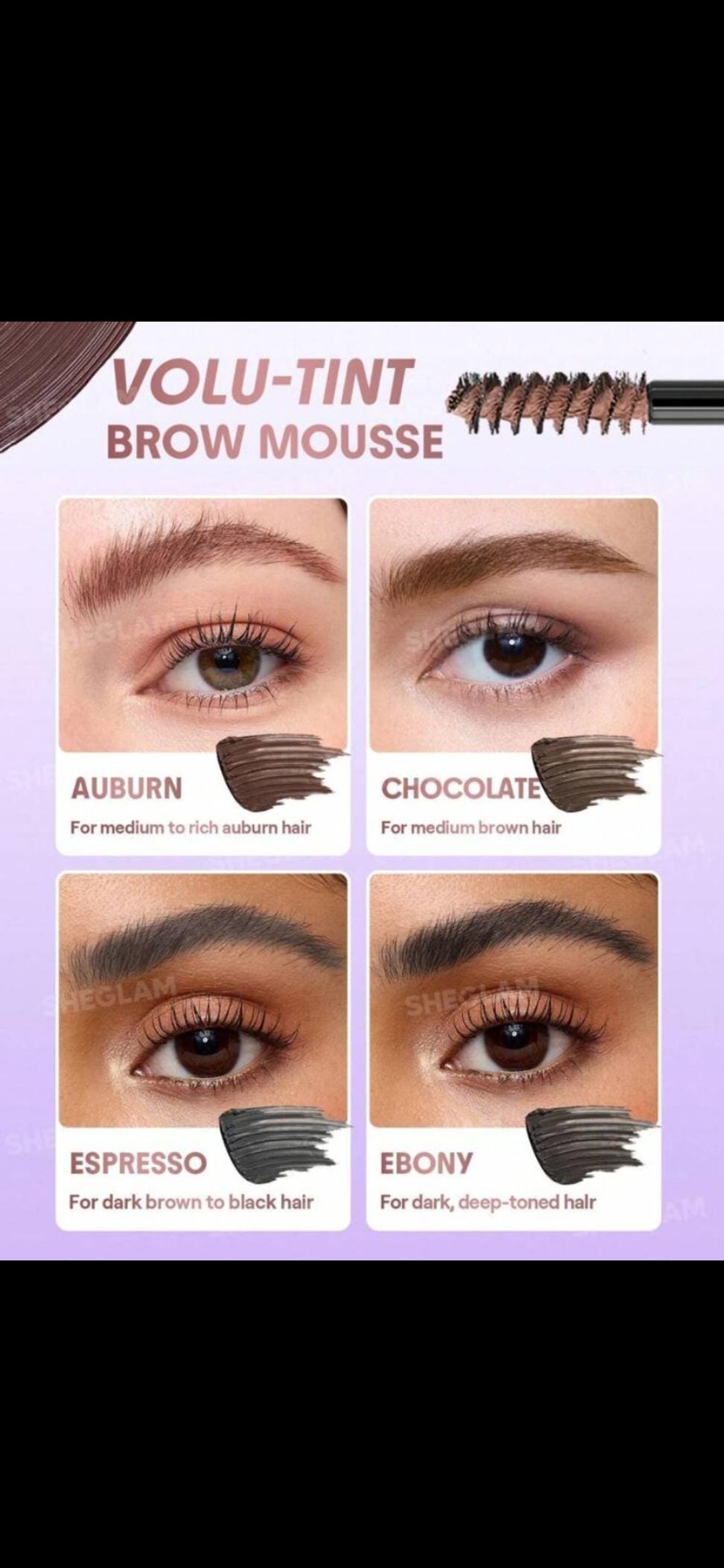 Sheglam Airy Volumizing Brow Mousse