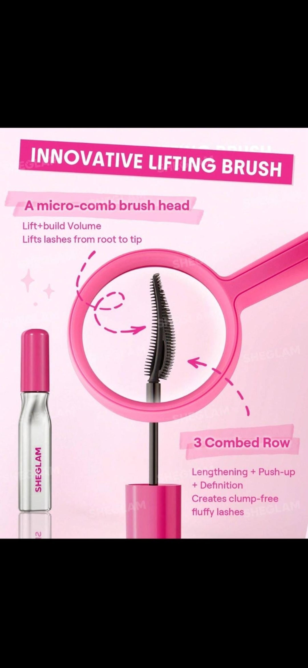 Sheglam Lashlighter Up and Out Mascara