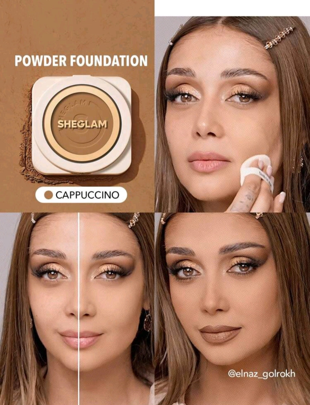 Sheglam Skin focus High Coverage Powder Foundation