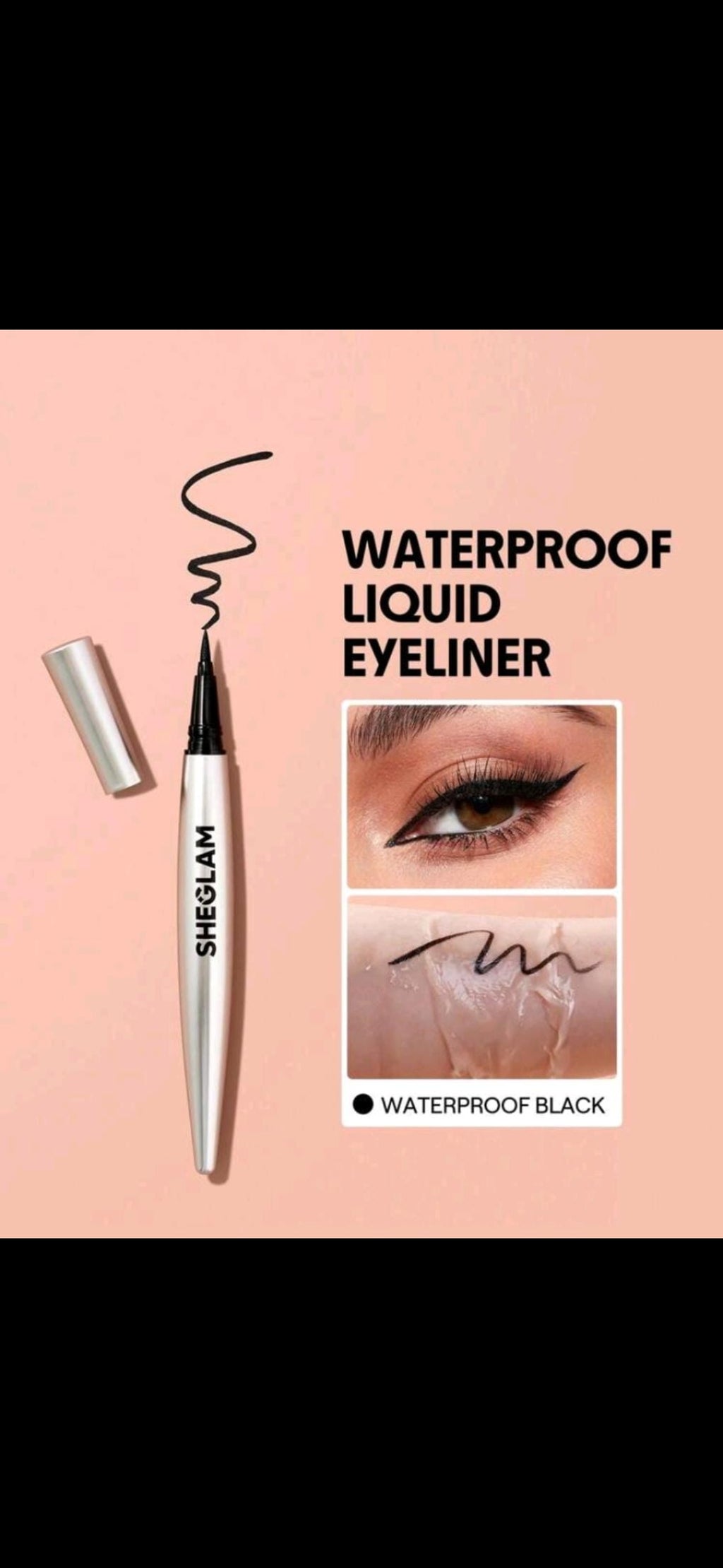 Sheglam Uninterrupted waterproof liquid Eyeliner