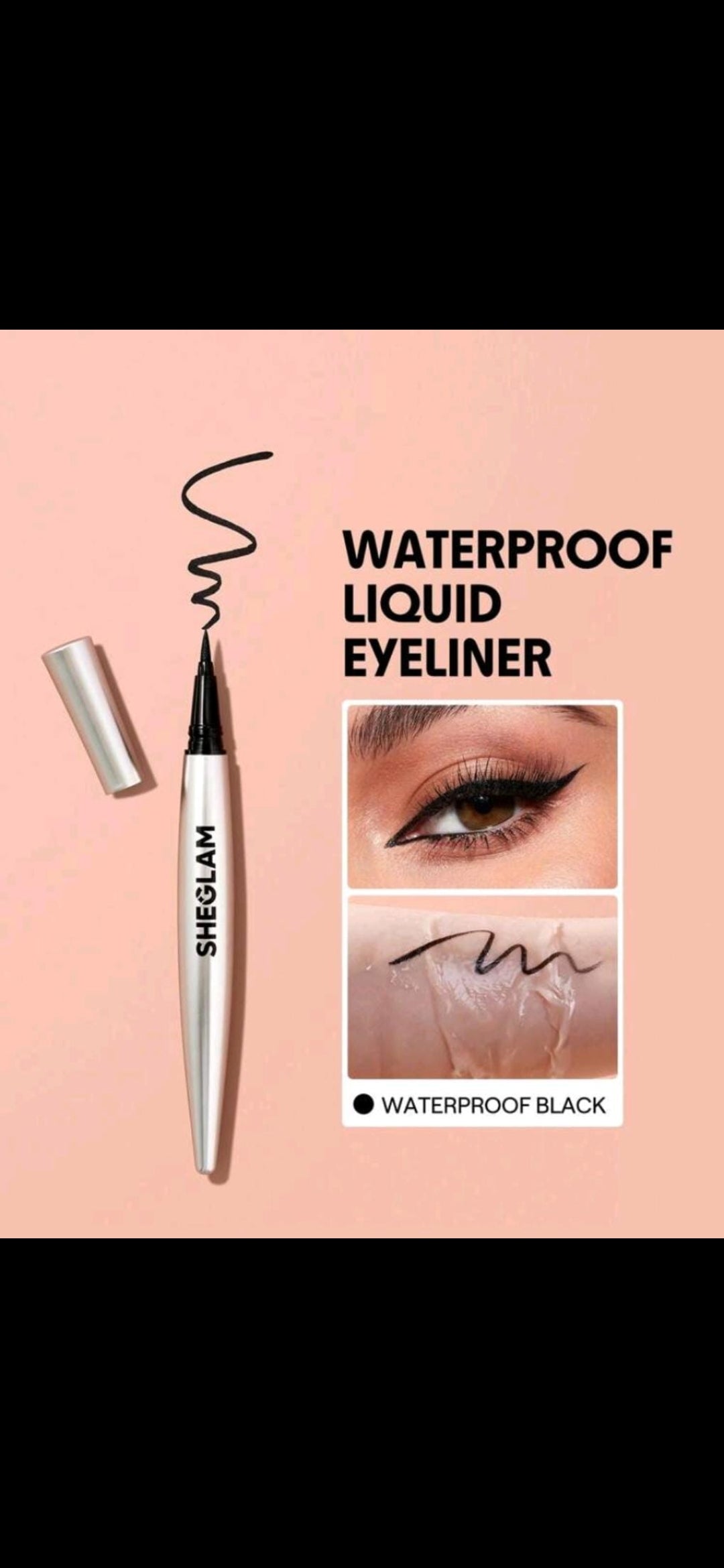 Sheglam Uninterrupted waterproof liquid Eyeliner