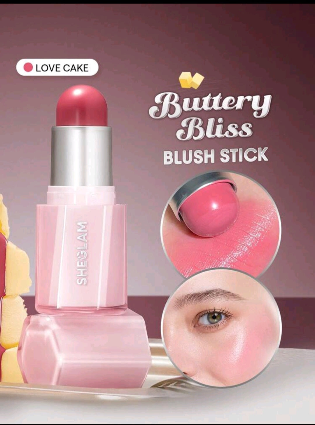 Sheglam Buttery Bliss Blush Stick