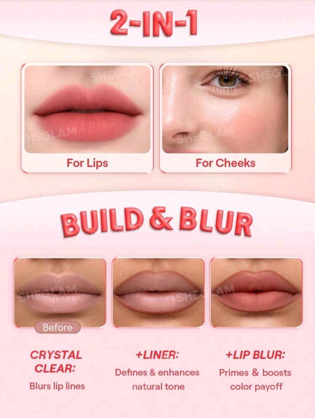 Sheglam Bounce Putty Pocket Lip Pot