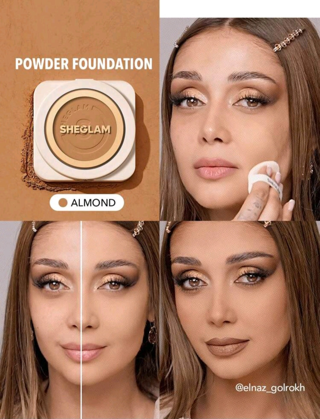 Sheglam Skin focus High Coverage Powder Foundation