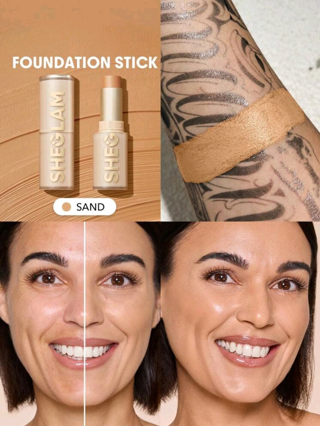 Sheglam Magnetic High Coverage Stick Foundation