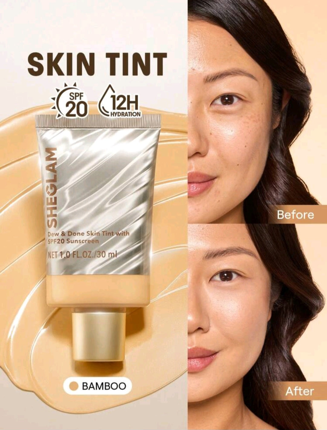 Shegalm Dew & Done Skin Tint with SPF 20