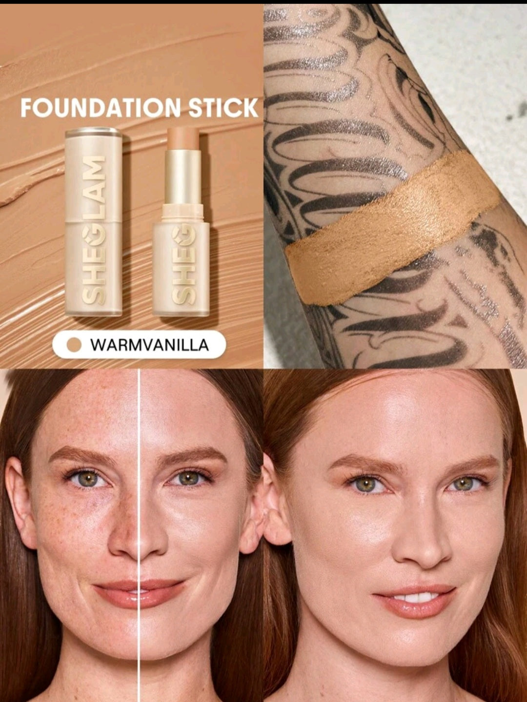 Sheglam Magnetic High Coverage Stick Foundation