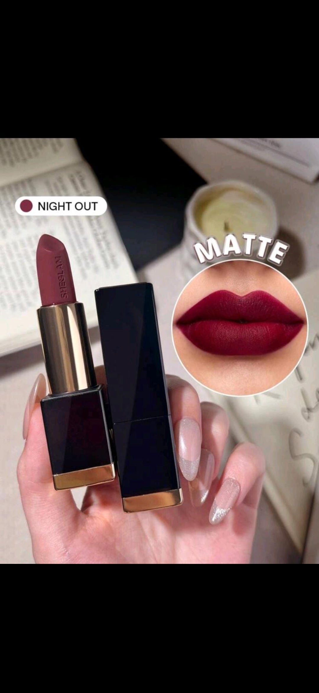 Sheglam Matte Velvet Lipstick