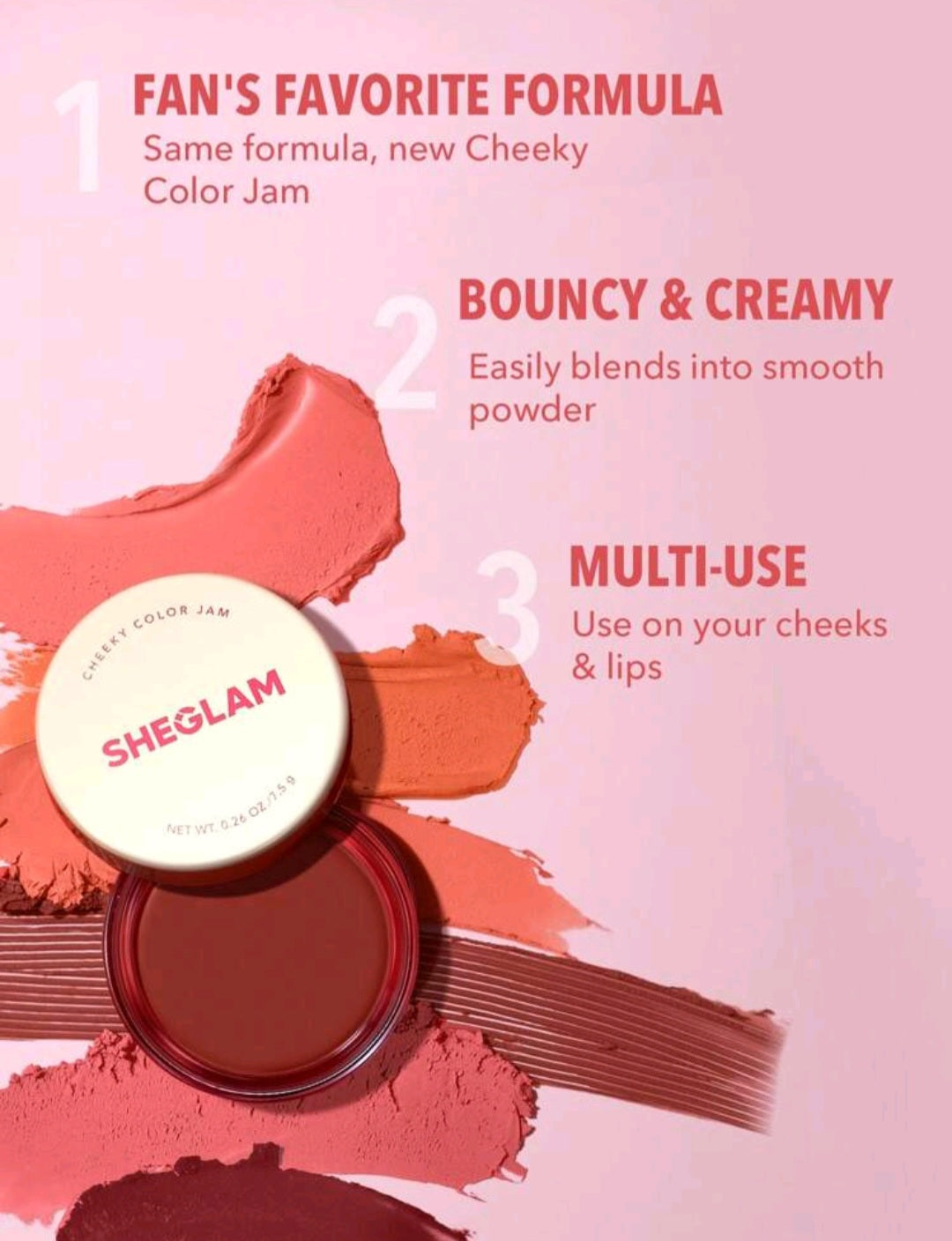 Sheglam Cheeky Color Jam