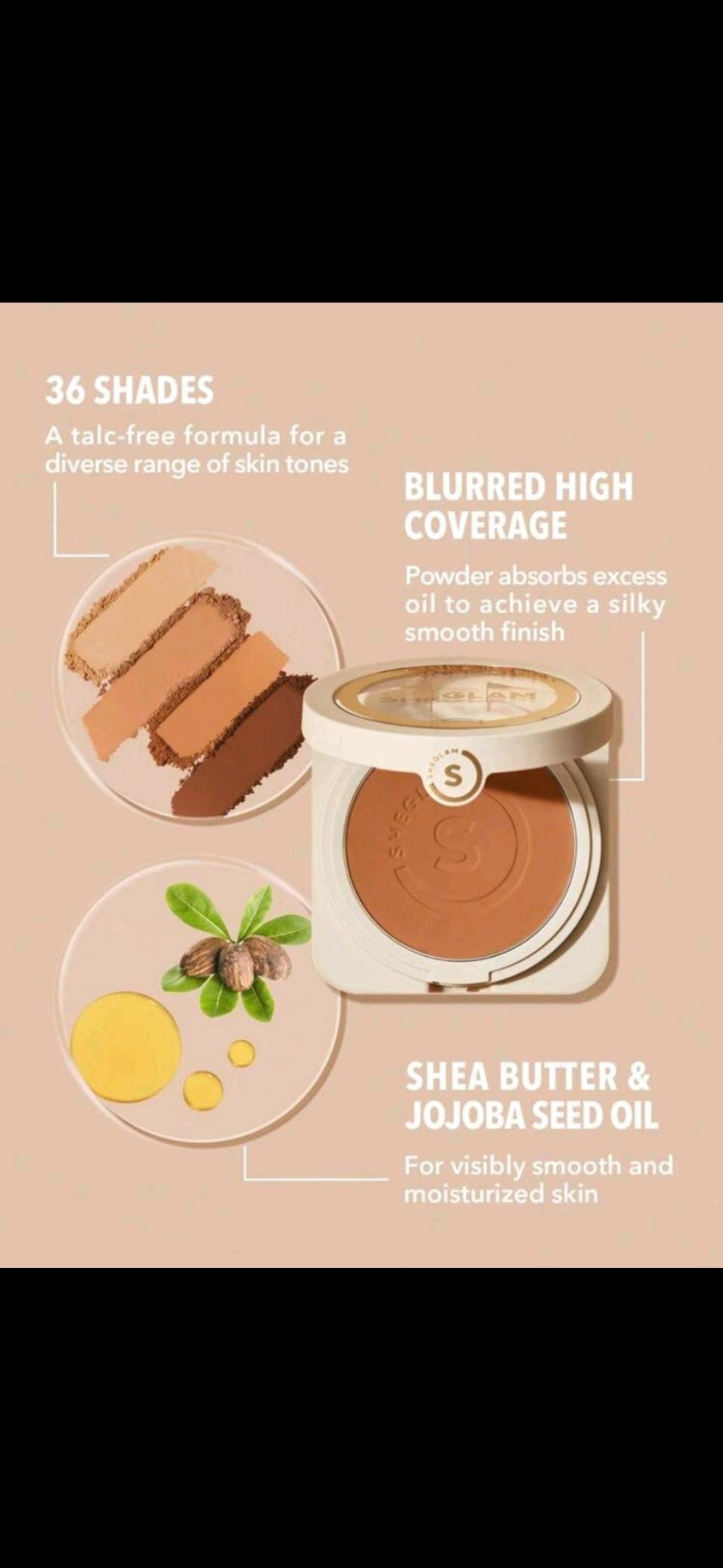 Sheglam Skin focus High Coverage Powder Foundation