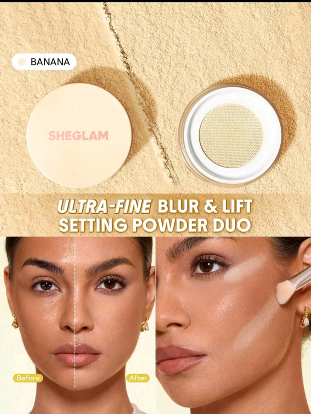 Sheglam Insta-Ready Ultra Fine Blur & Lifting Setting Powder