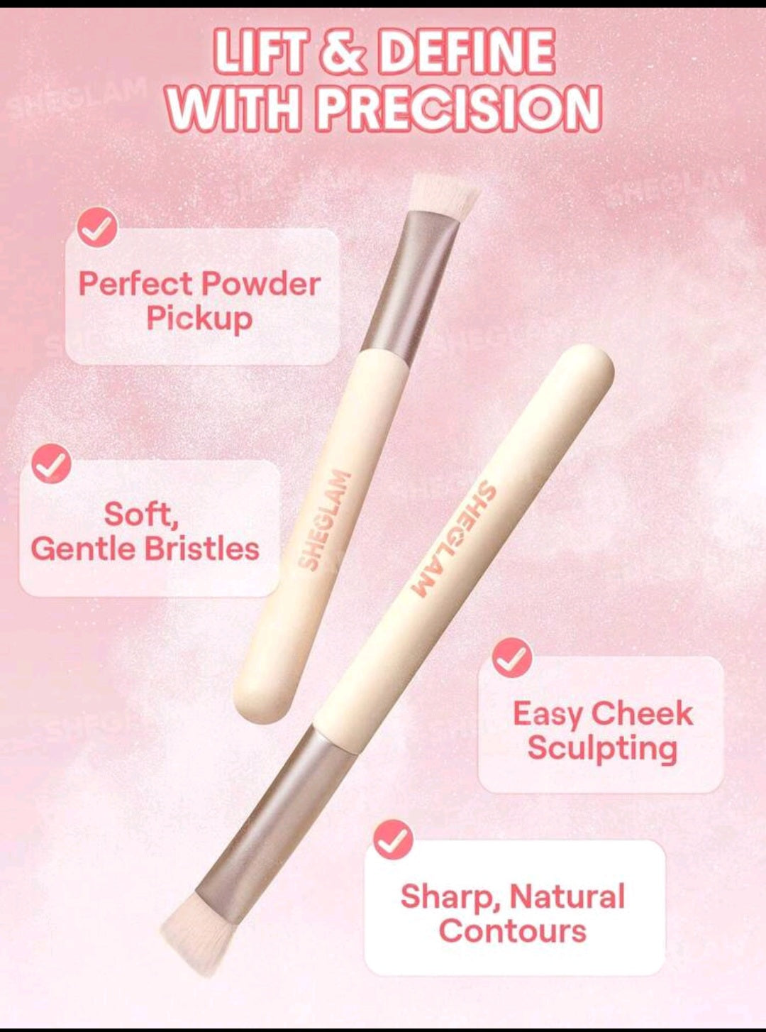 Sheglam Sharp Moves Triangle Brush