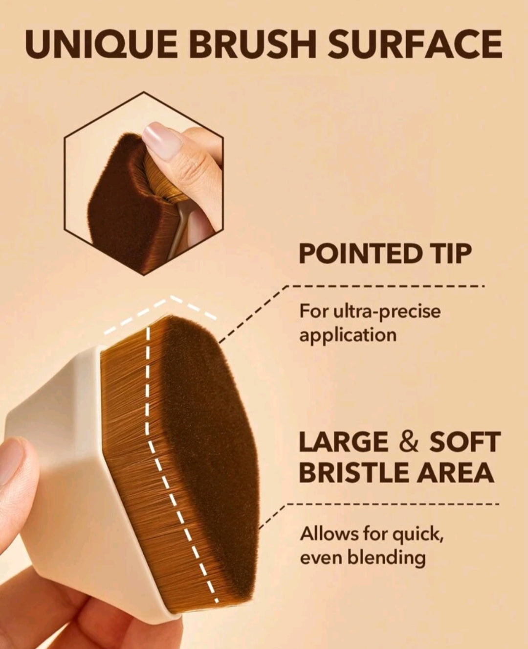 Sheglam Skin Magnet Foundation Brush