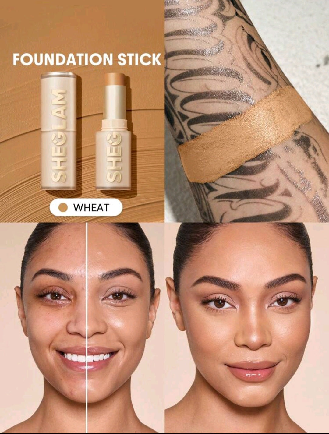 Sheglam Magnetic High Coverage Stick Foundation