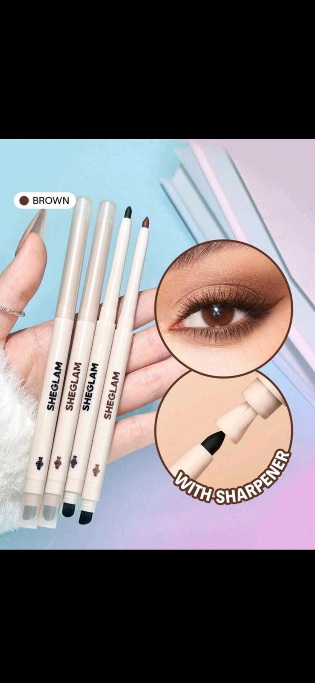 Sheglam Gel glide eyeliner pencil